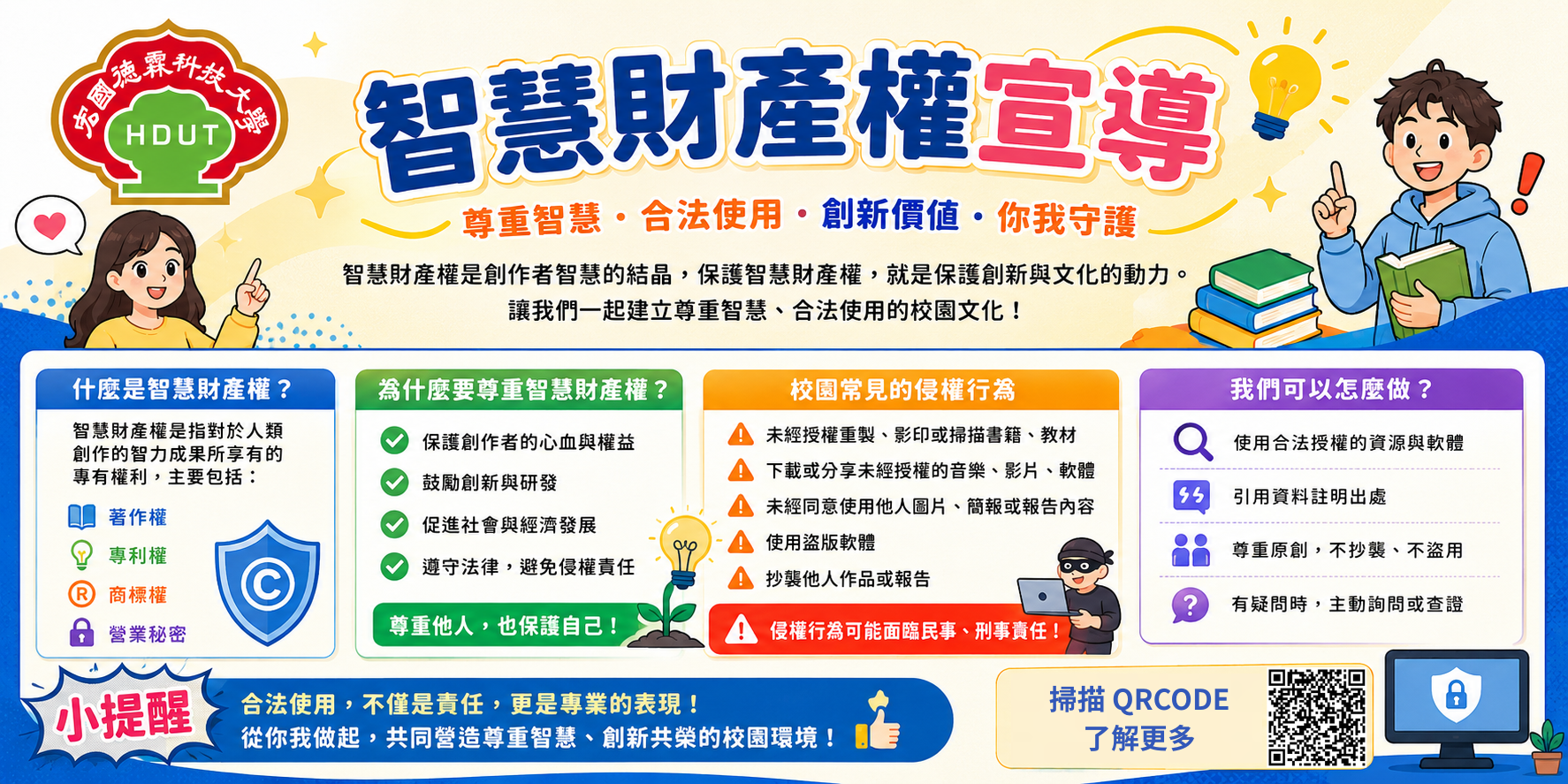智慧財產權宣導